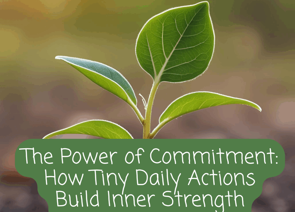 The Power of Commitment: How Tiny Daily Actions Build Inner Strength